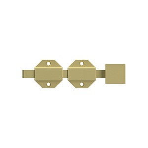 Deltana 6" Modern Solid Brass Surface Bolt