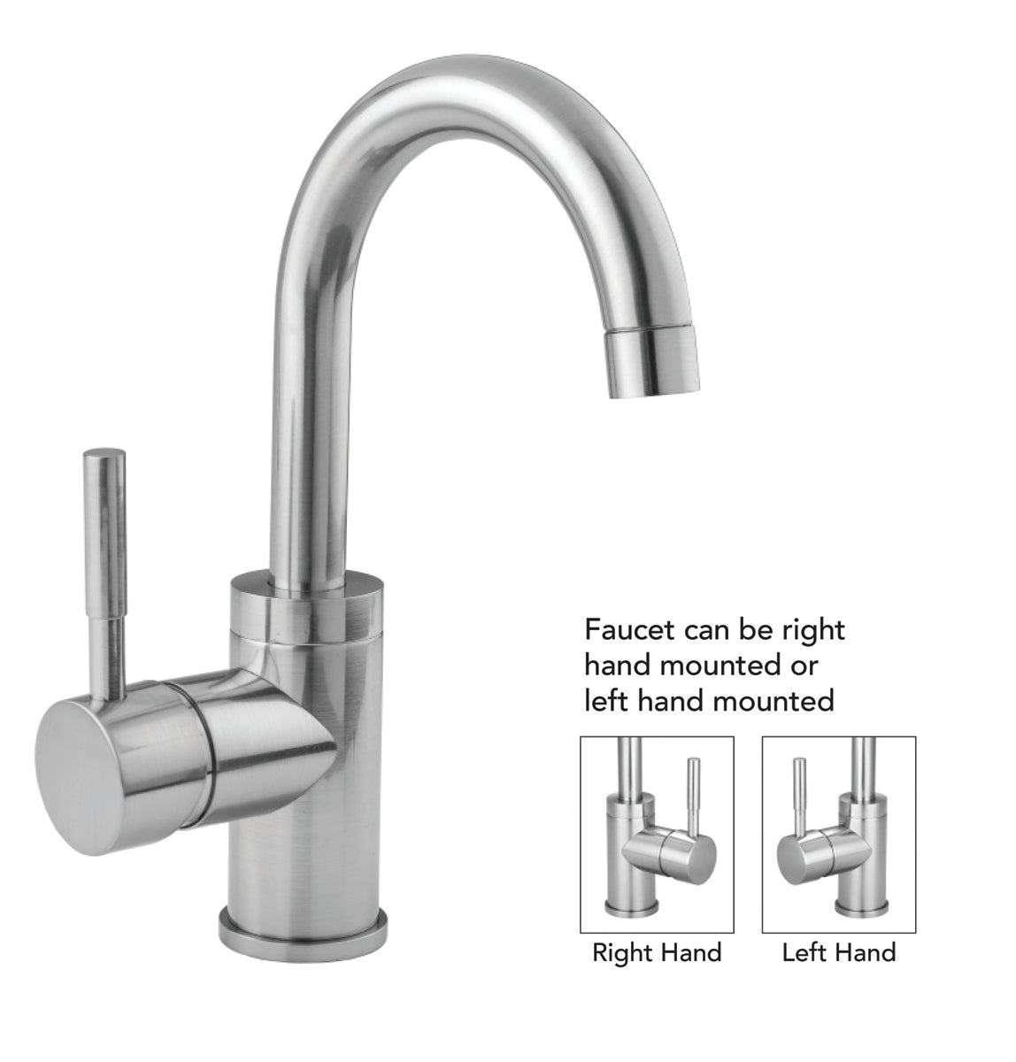 polished chrome faucet