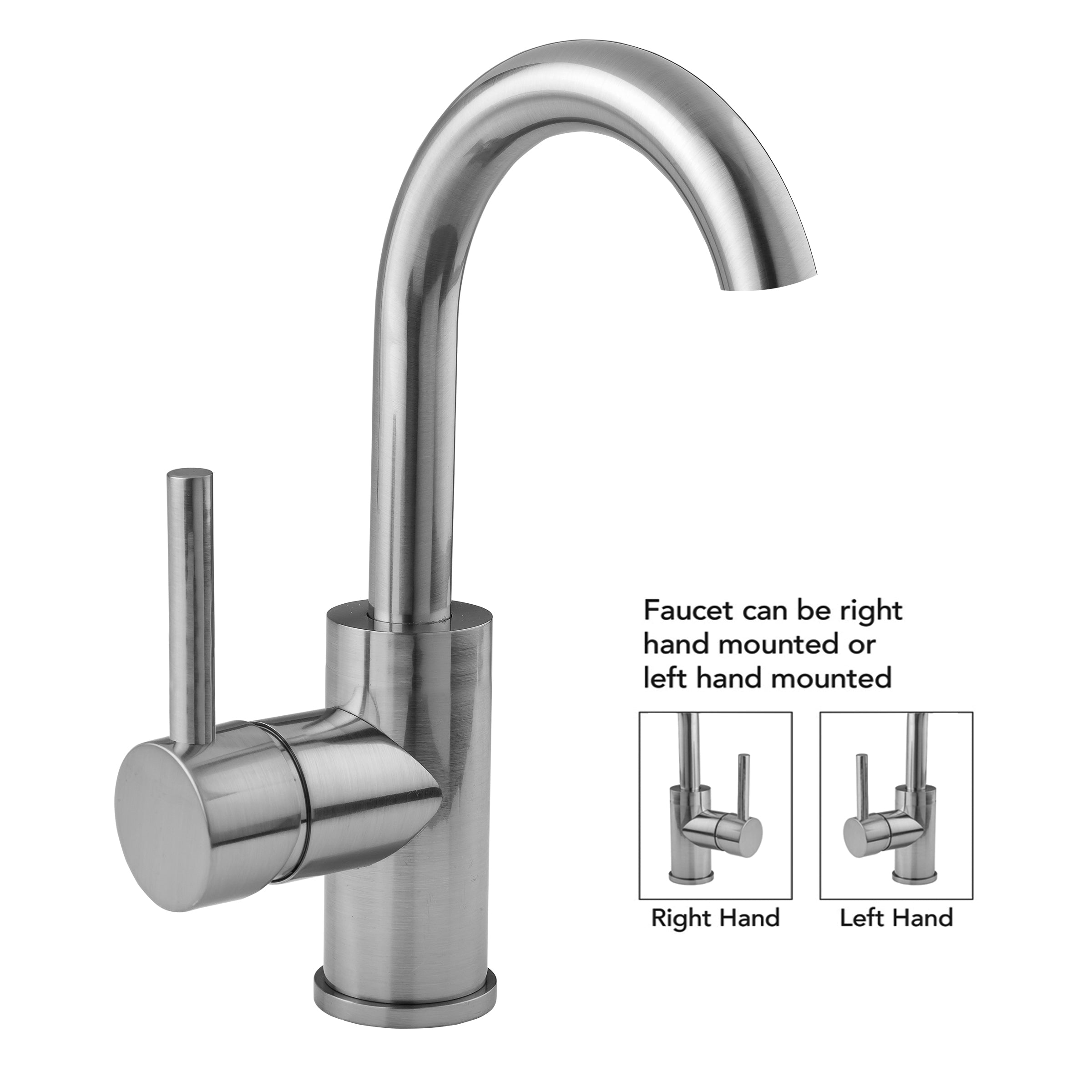 polished chrome faucet