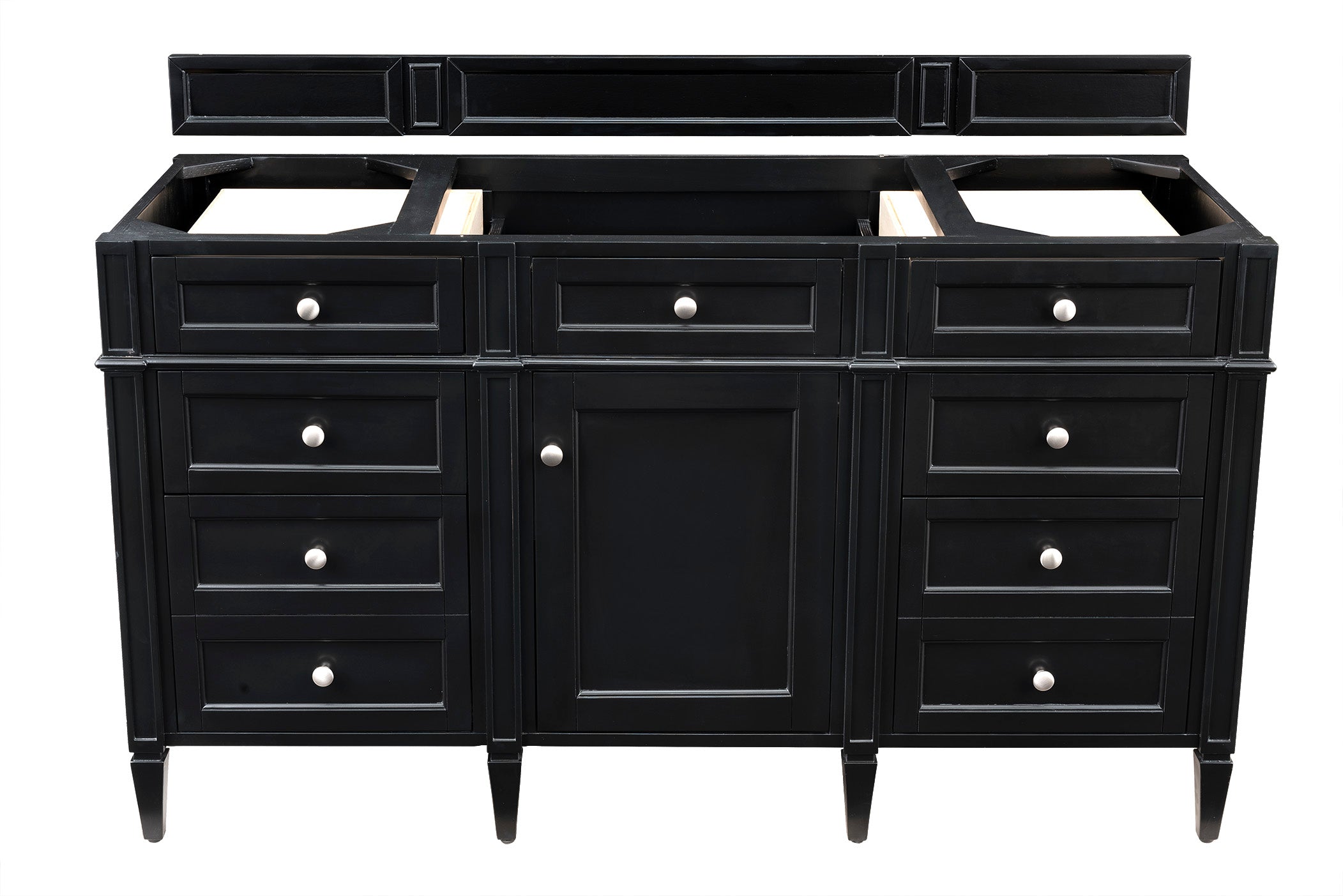 James Martin Vanities Brittany 60" Single Vanity - Black Onyx