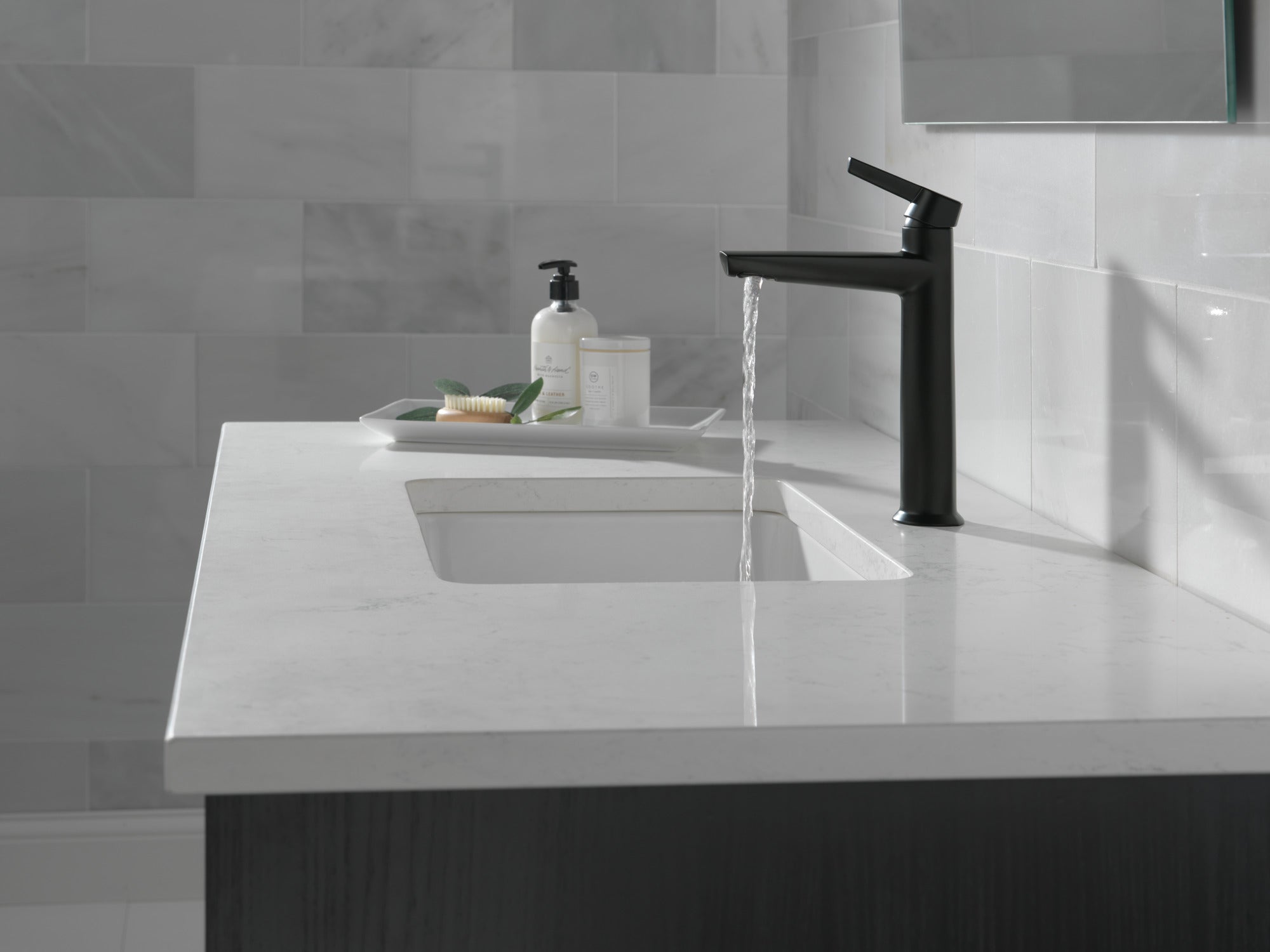 matte black bathroom faucet