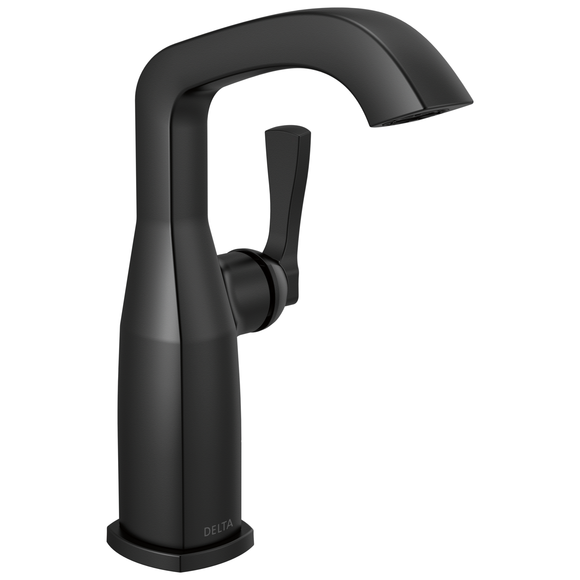 Delta Stryke Single Handle Mid-Height Bathroom Faucet by Delta