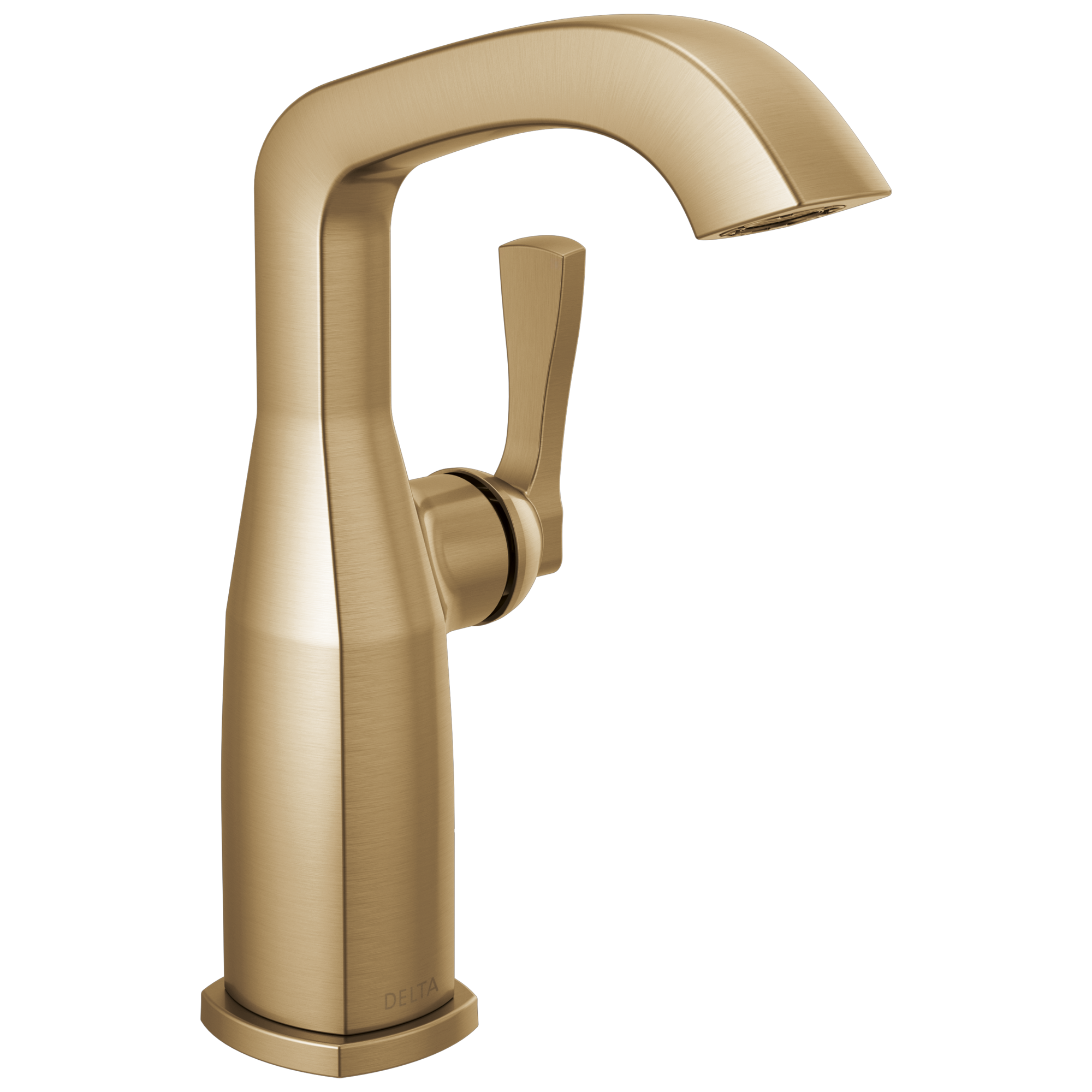 Delta Stryke Single Handle Mid-Height Bathroom Faucet by Delta