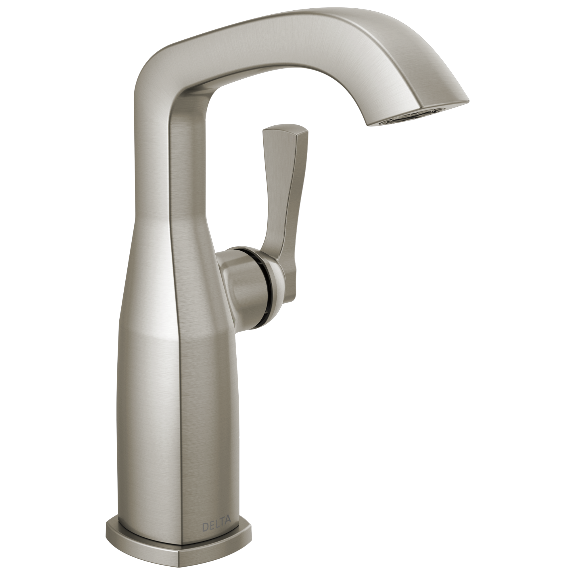 Delta Stryke Single Handle Mid-Height Bathroom Faucet by Delta