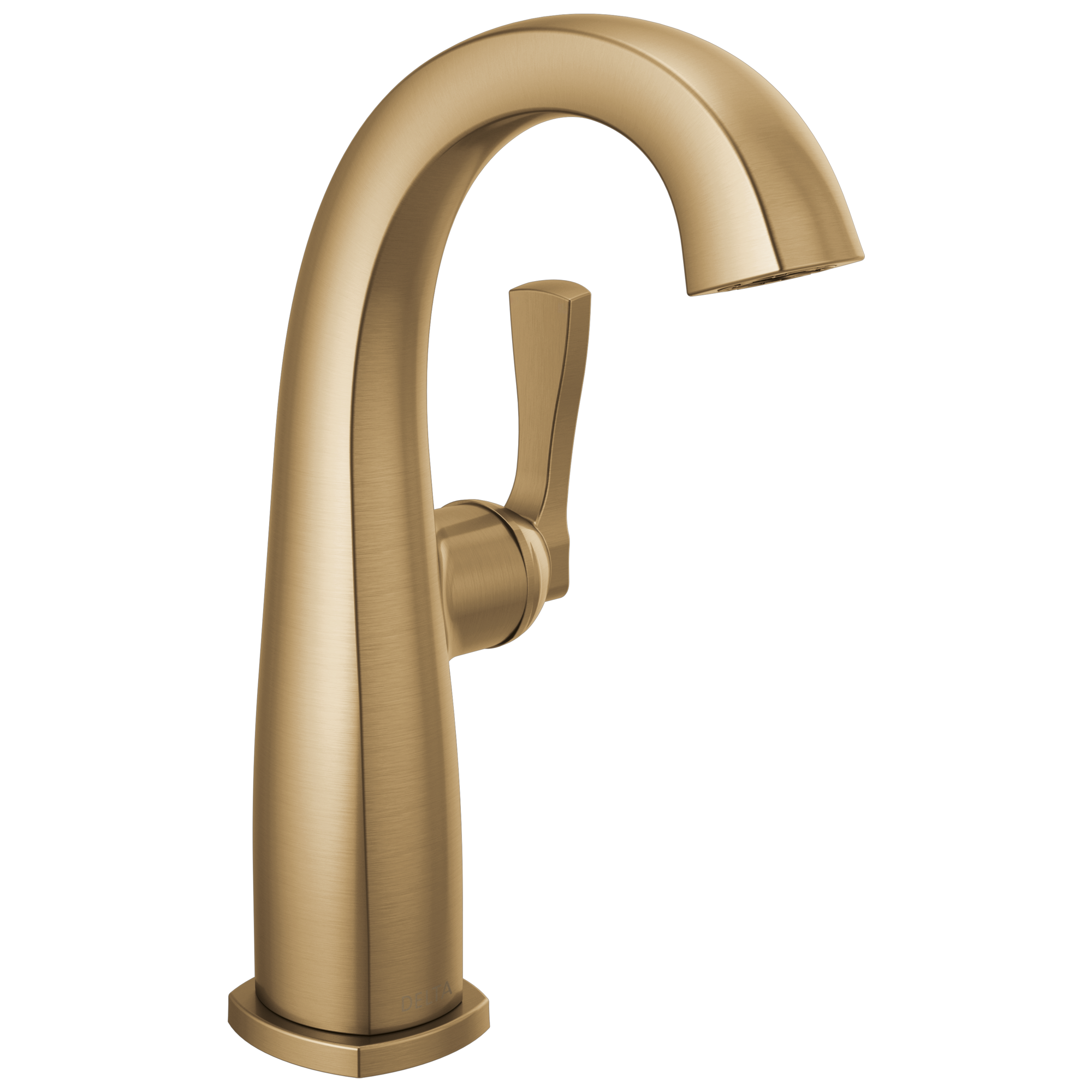Delta Stryke Single Handle Mid-Height Bathroom Faucet by Delta
