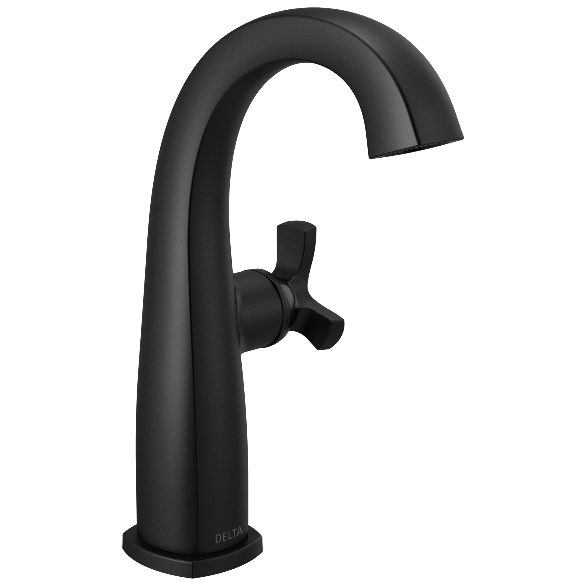 Delta Stryke Single Handle Mid-Height Bathroom Faucet by Delta