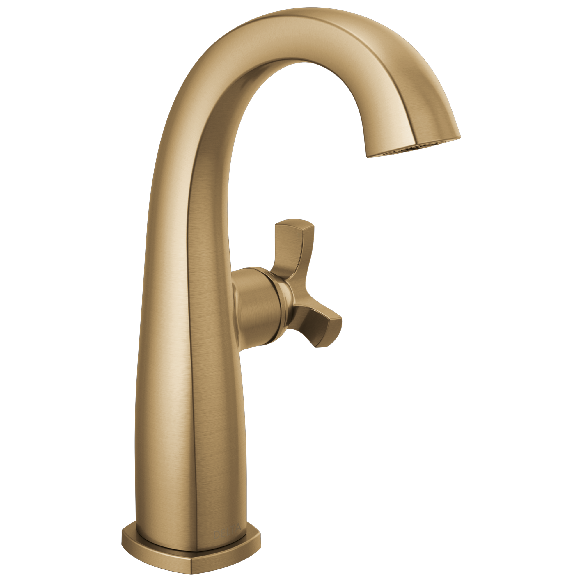 Delta Stryke Single Handle Mid-Height Bathroom Faucet by Delta