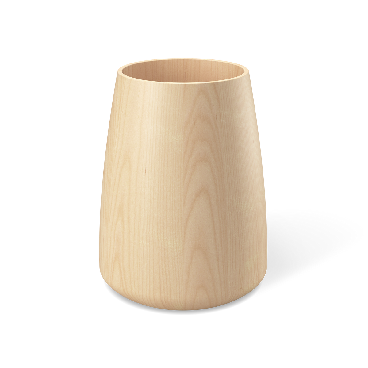 maple natural paper bin