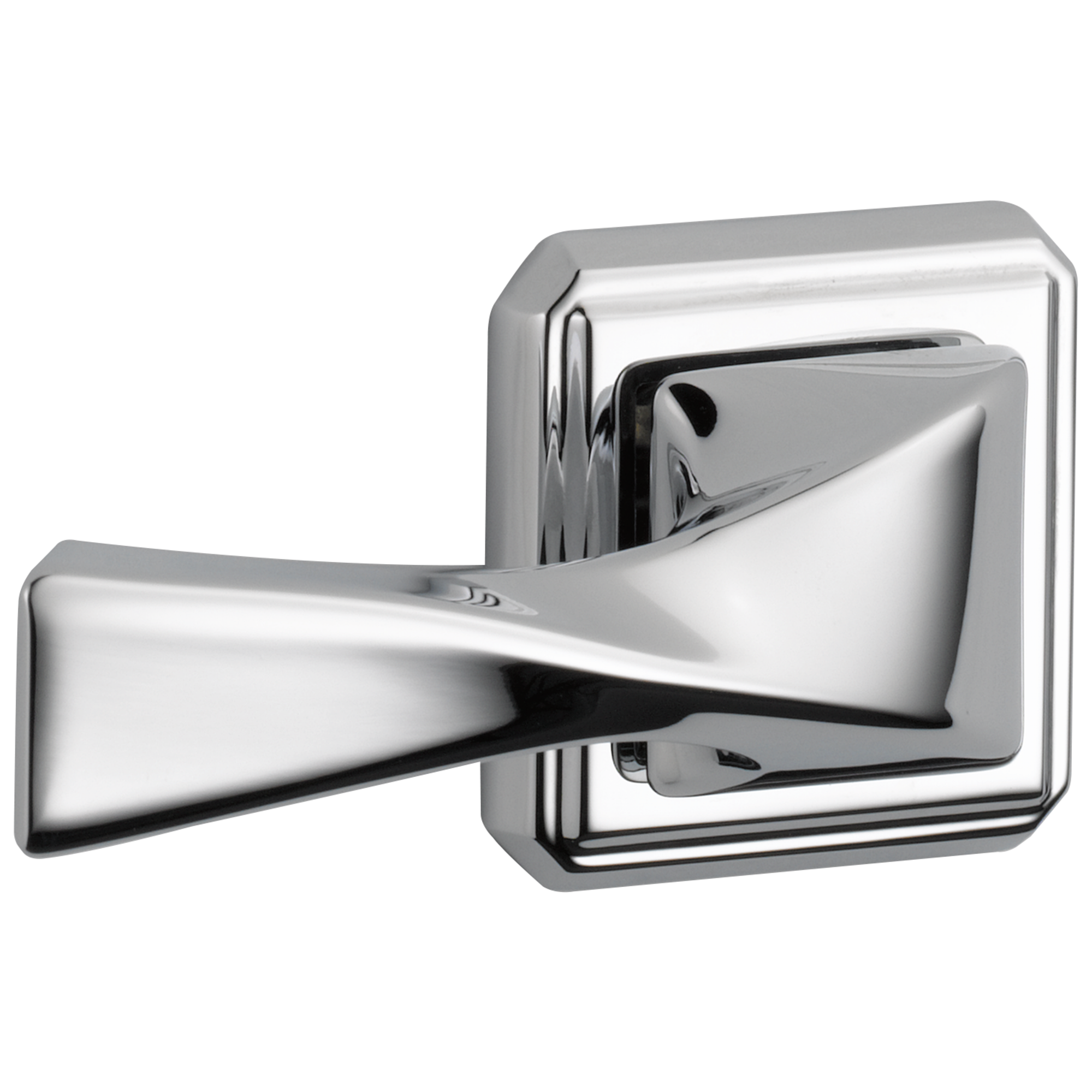 chrome flush lever