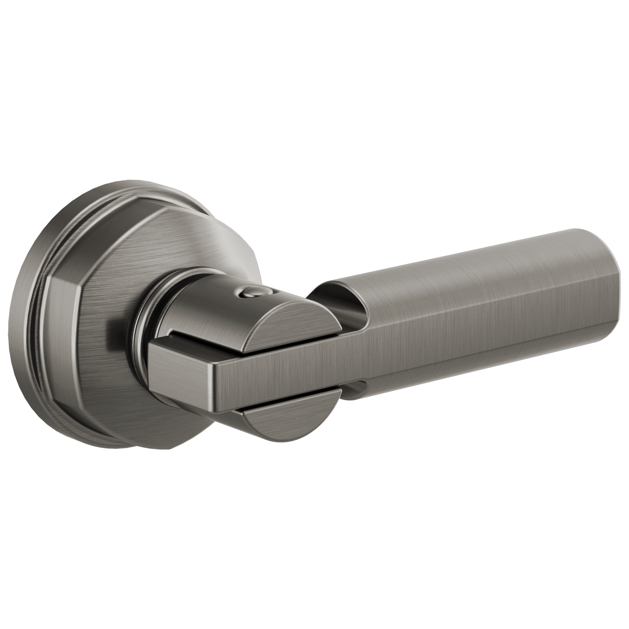 luxe steel flush lever