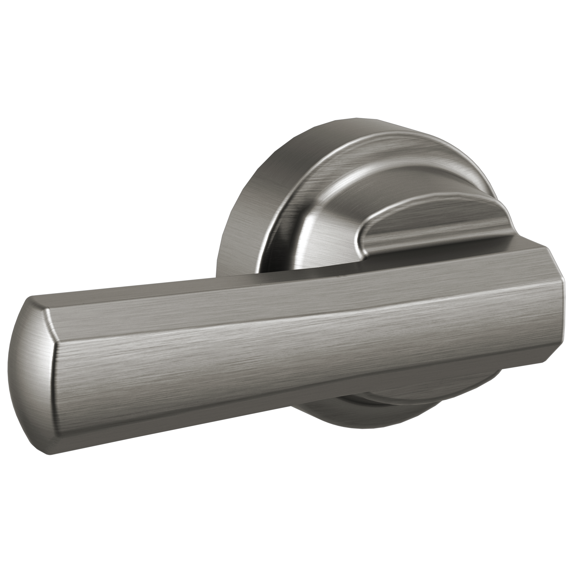 luxe steel flush lever
