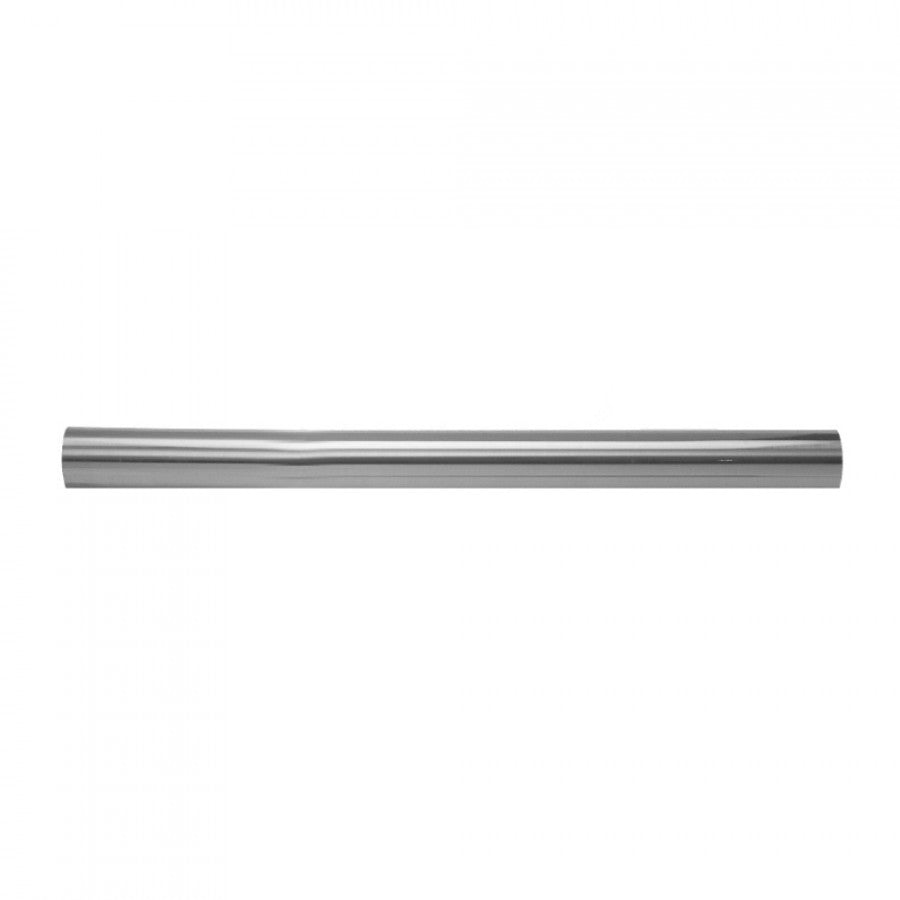 polished chrome curtain rod