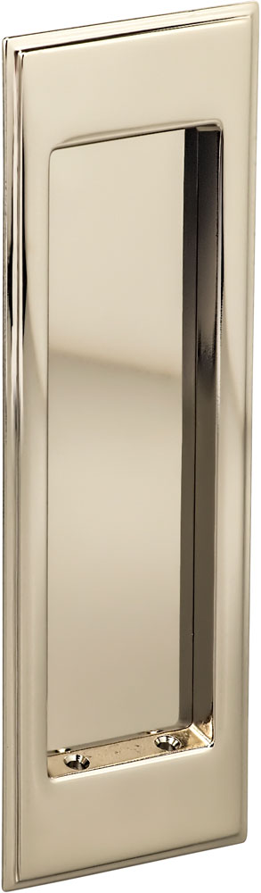 Omnia Solid Brass Traditional Rectangular Flush Cup Pokcet Door Set