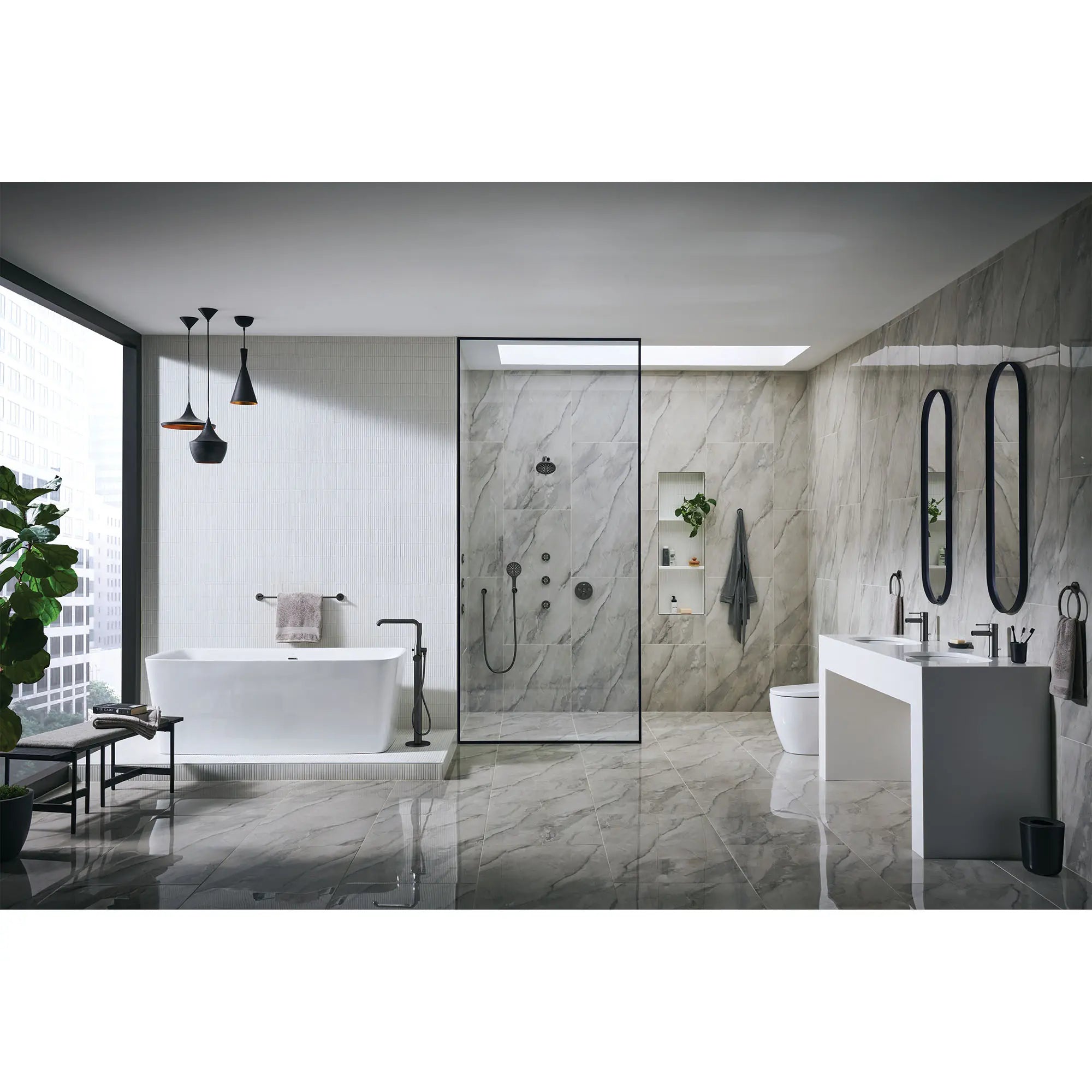 matte black towel bar