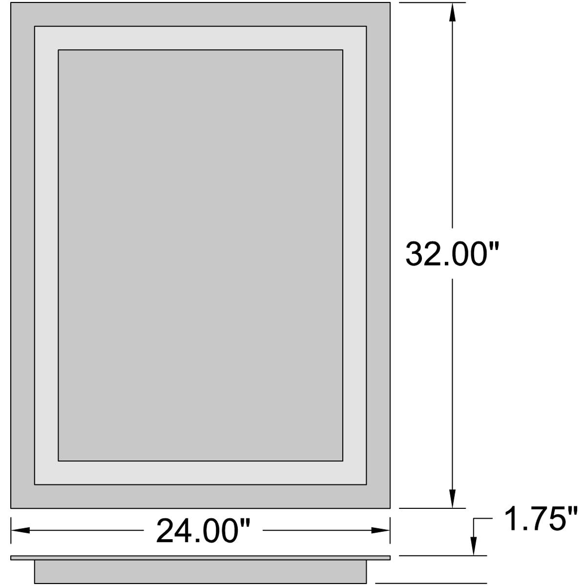 led mirror