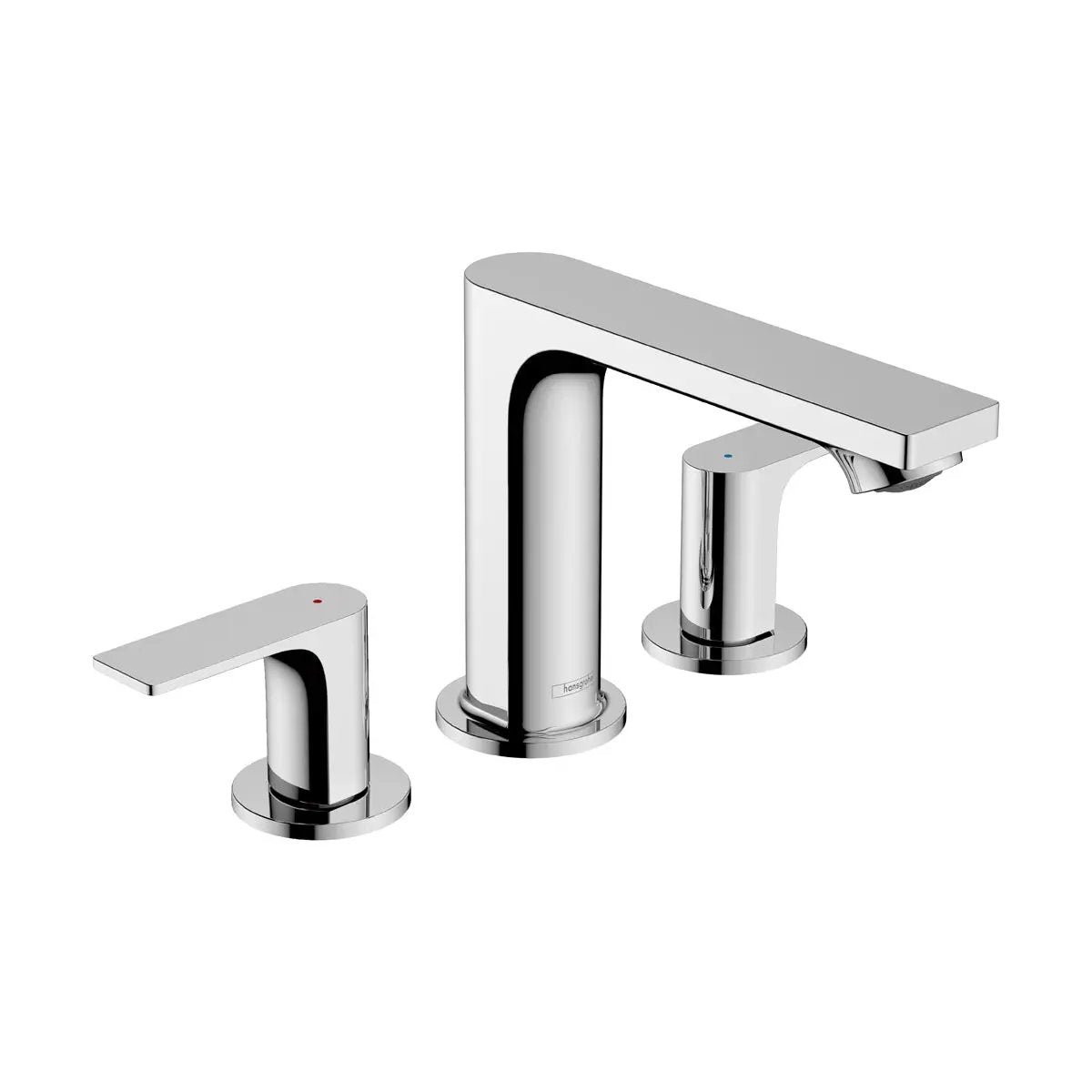 Hansgrohe Rebris E Widespread Faucet with Pop-Up Drain, 1.2 GPM by Hansgrohe