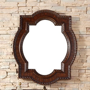 aged cognac castilian mirror