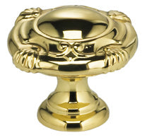 Omnia Ornate Solid Brass Ornate Cabinet Knob