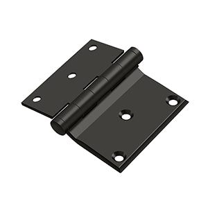 Deltana 3" x 3-1/2" Half Surface Hinge