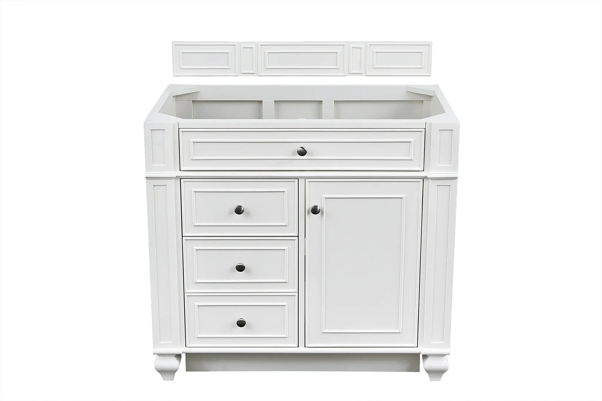 James Martin Bristol 36" Single Vanity Set - Bright White by James Martin Vanities