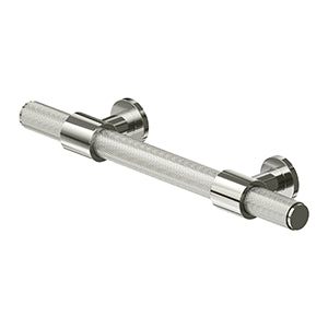 polished nickel cabinet pull