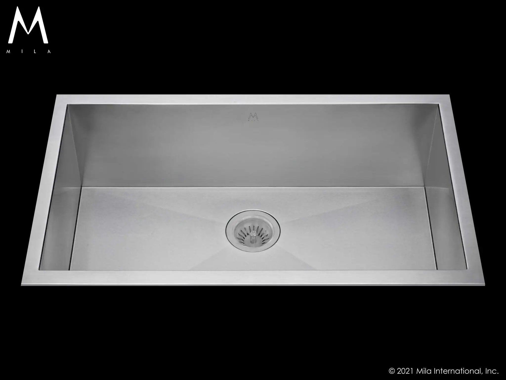 satin brushed ss kitchen sink