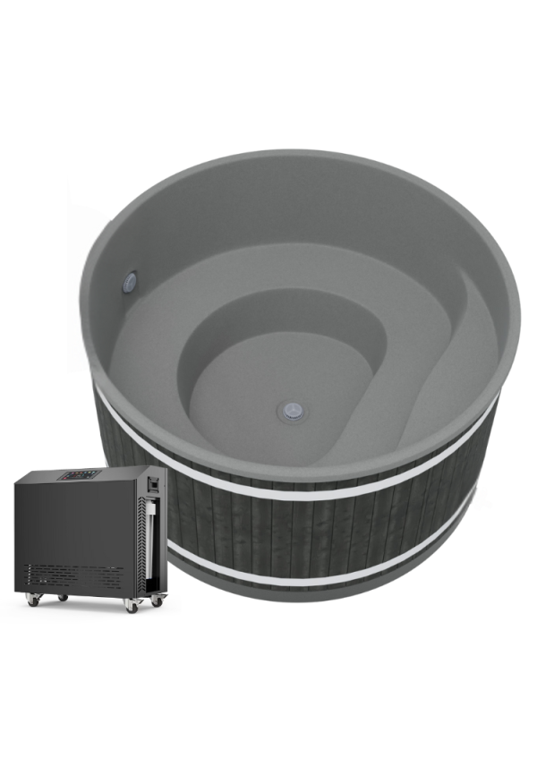 Thermasol Nordic Misty Cold Plunge and Hot Soak Tub