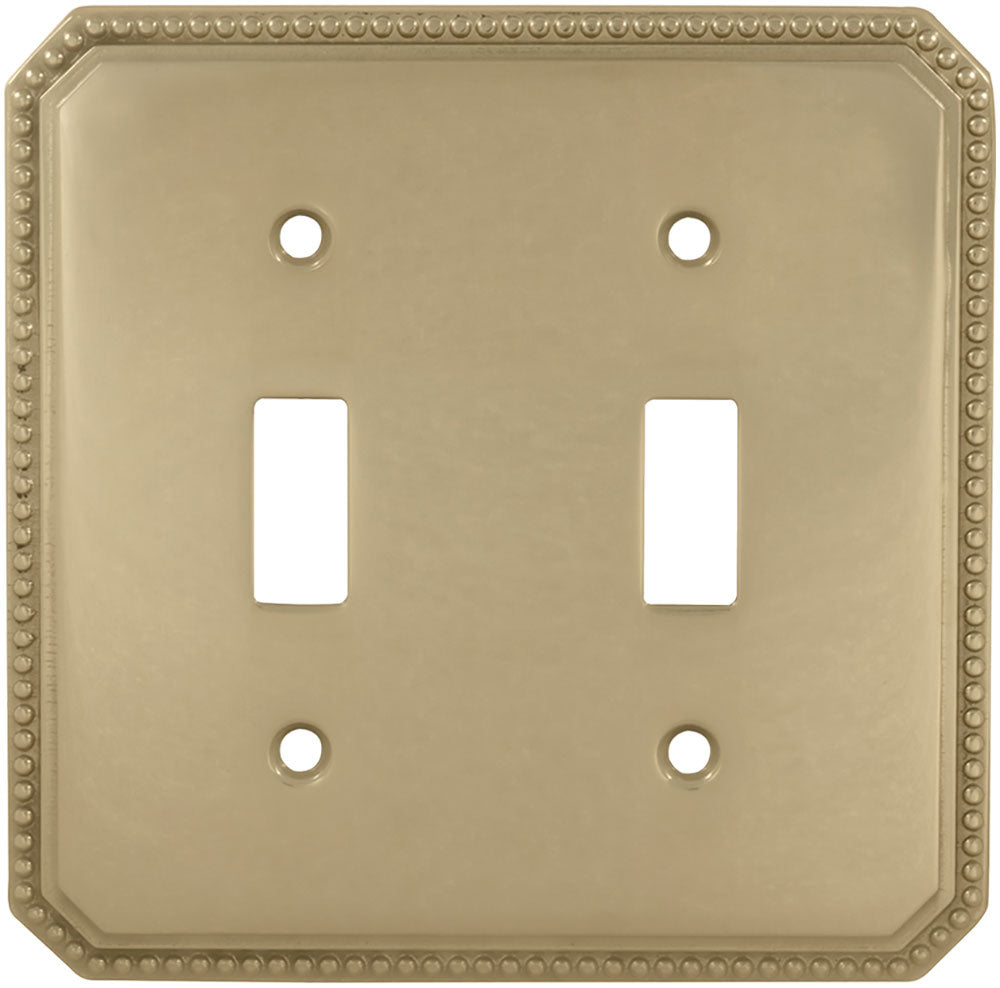 polished stainless steel switchplate