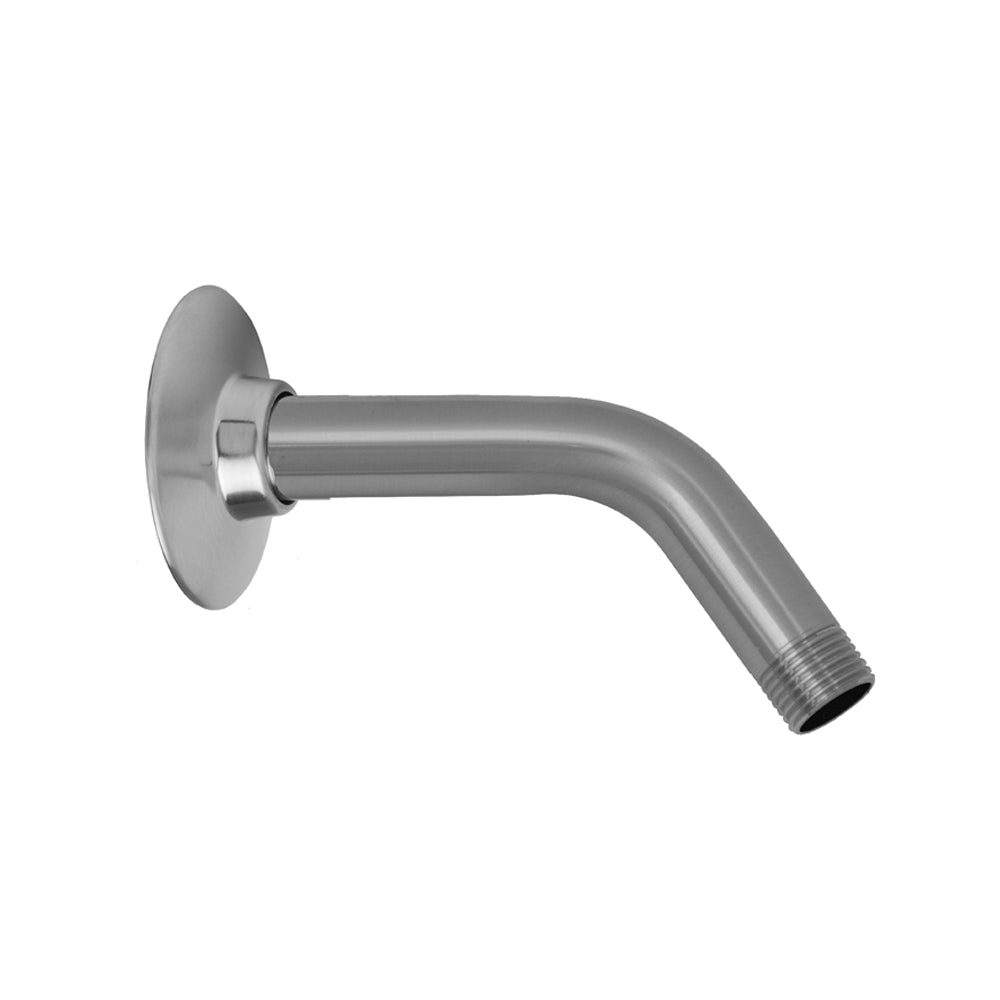 polished chrome shower arm