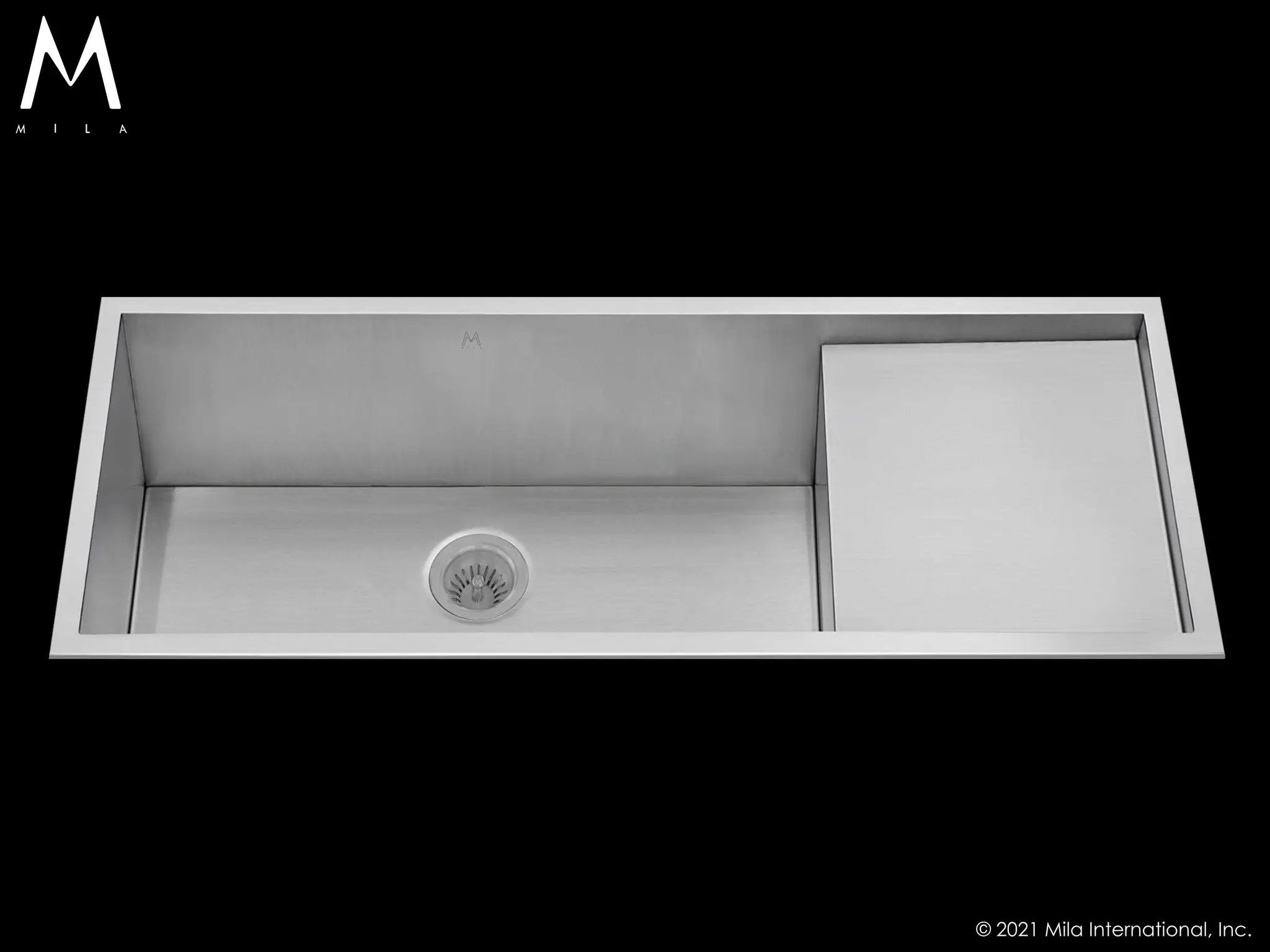 satin brushed ss kitchen sink
