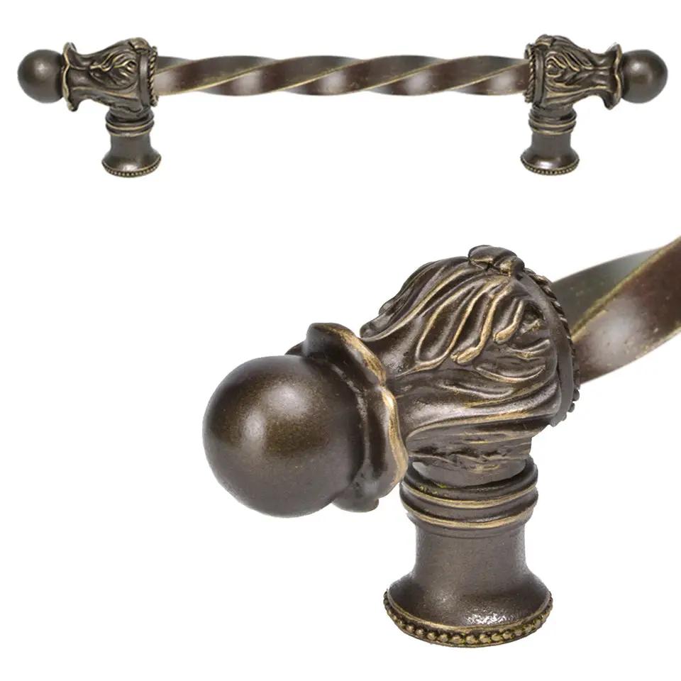 antique brass cabinet pull