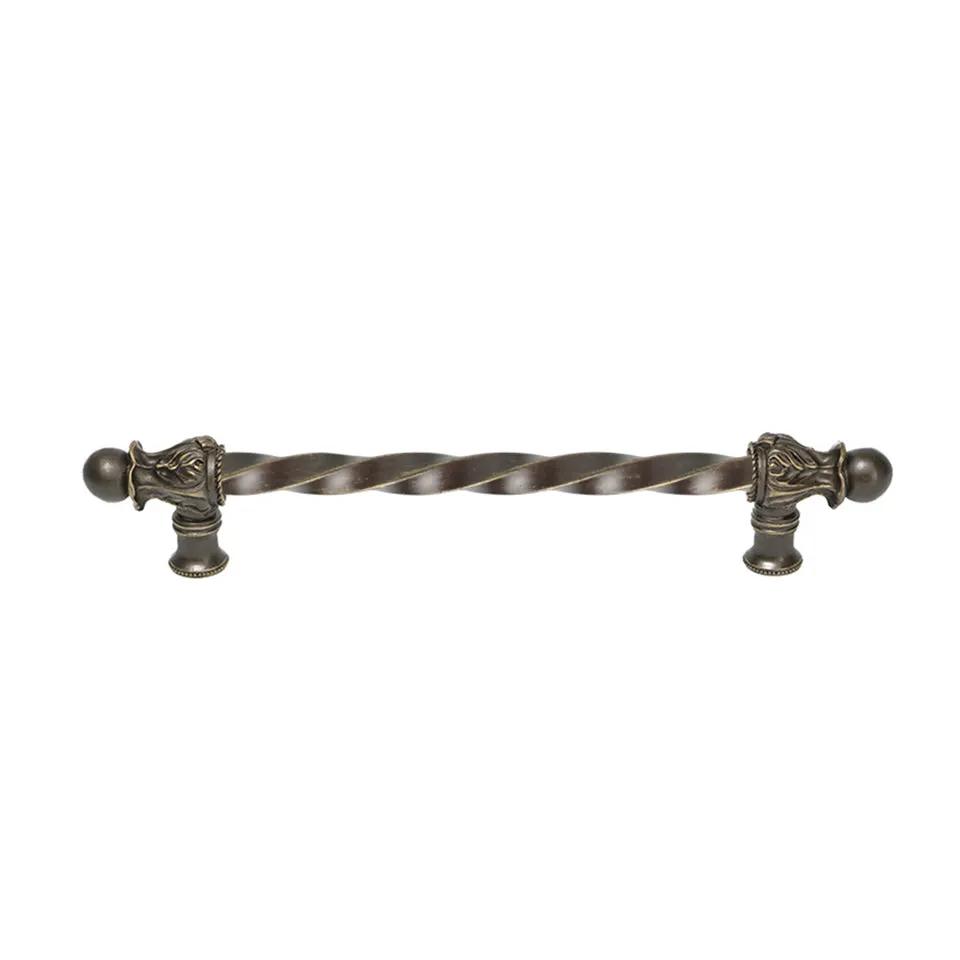 Carpe Diem Acanthus II Romanesque Style Long Pull - 1/2" Twist Bar by Carpe Diem