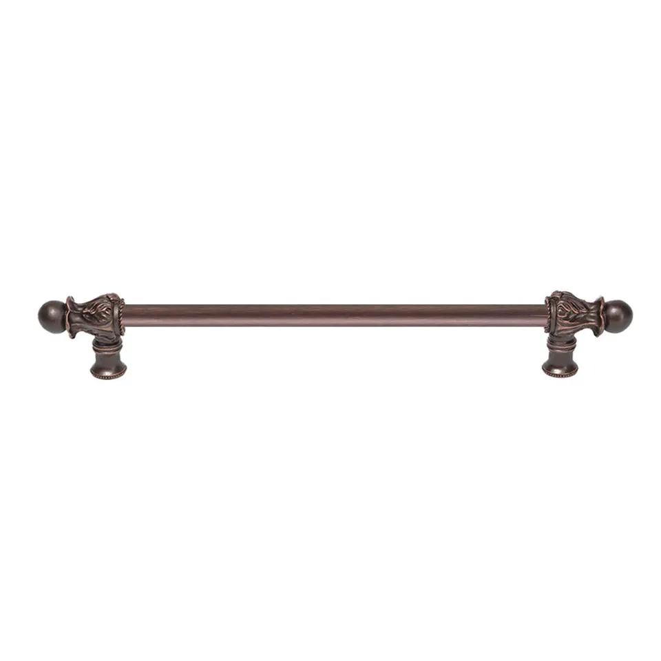 Carpe Diem Acanthus II Romanesque Style Long Pull - 1/2" Smooth Bar by Carpe Diem