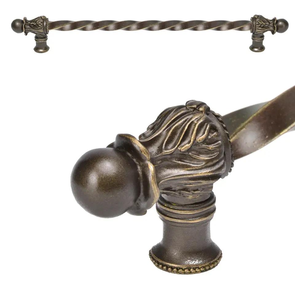 antique brass cabinet pull