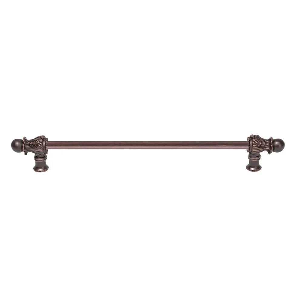 Carpe Diem Acanthus II Romanesque Style Long Pull - 1/2" Smooth Bar by Carpe Diem
