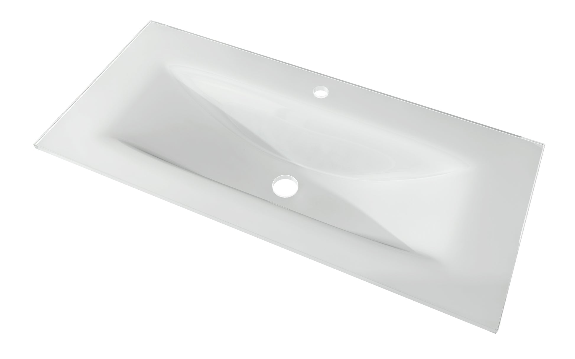 white extra light bathroom sink