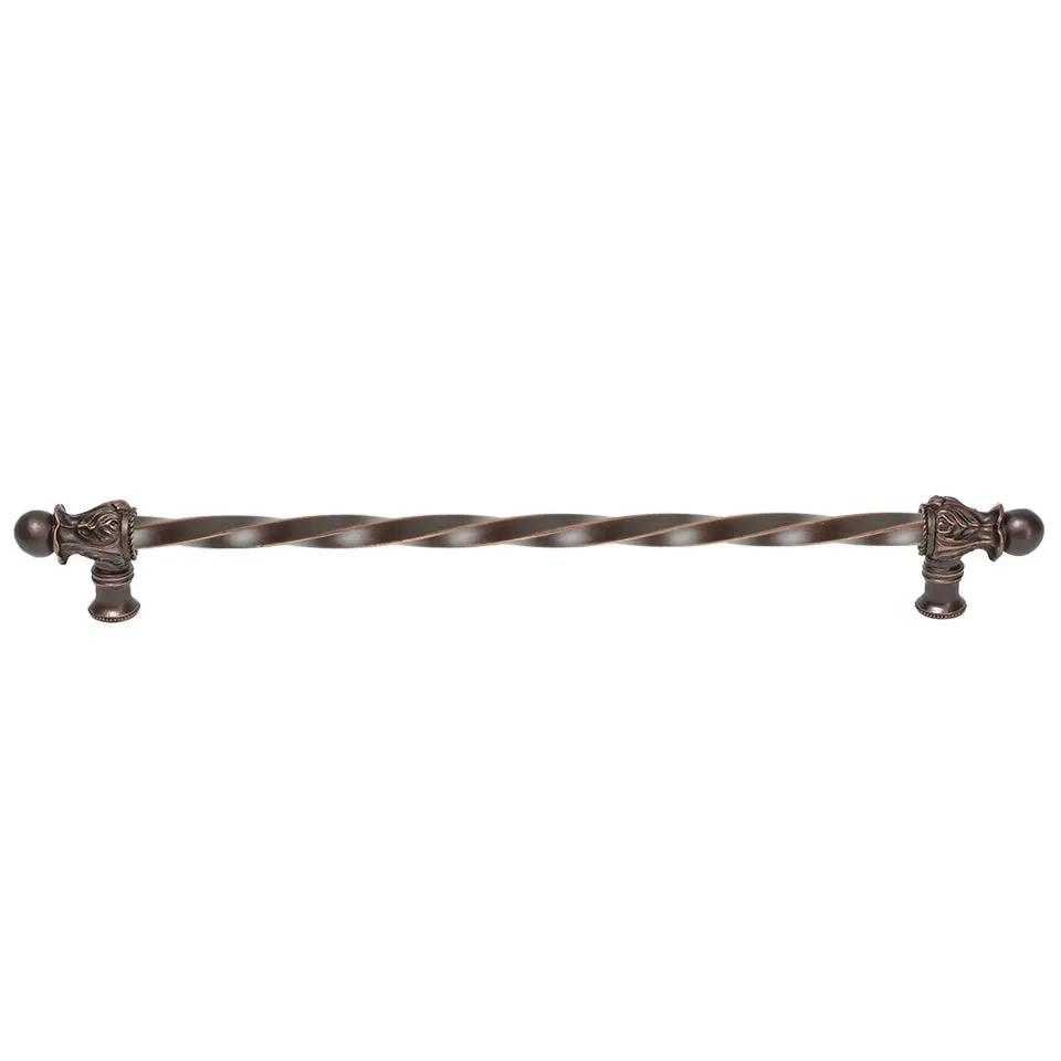 Carpe Diem Acanthus II Romanesque Style Long Pull - 1/2" Twist Bar by Carpe Diem