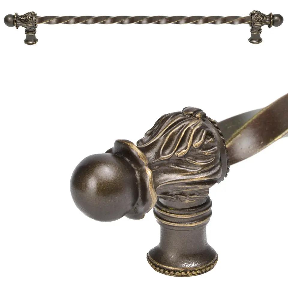 antique brass cabinet pull
