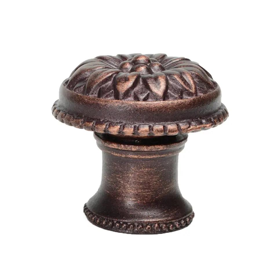 Carpe Diem Acanthus II Large Knob with Flared Foot Rosette Style by Carpe Diem