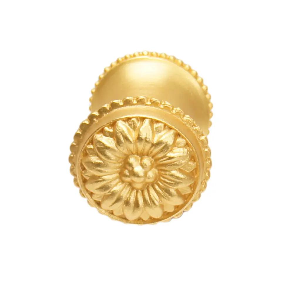 gilded mercury cabinet knob
