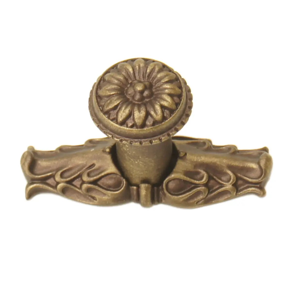 Carpe Diem Acanthus II Small Knob Rosette Style with Rope Small Backplate by Carpe Diem
