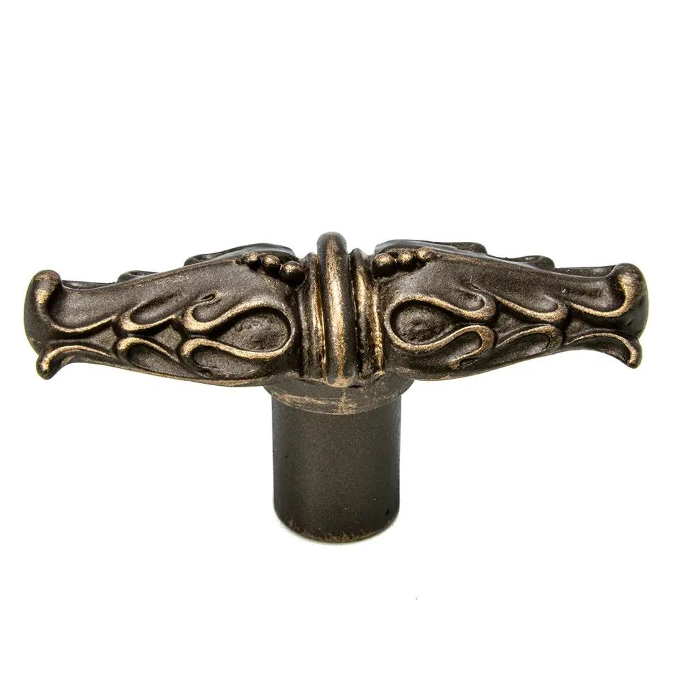 Carpe Diem Acanthus II Leaves Large Knob Romanesque Style by Carpe Diem