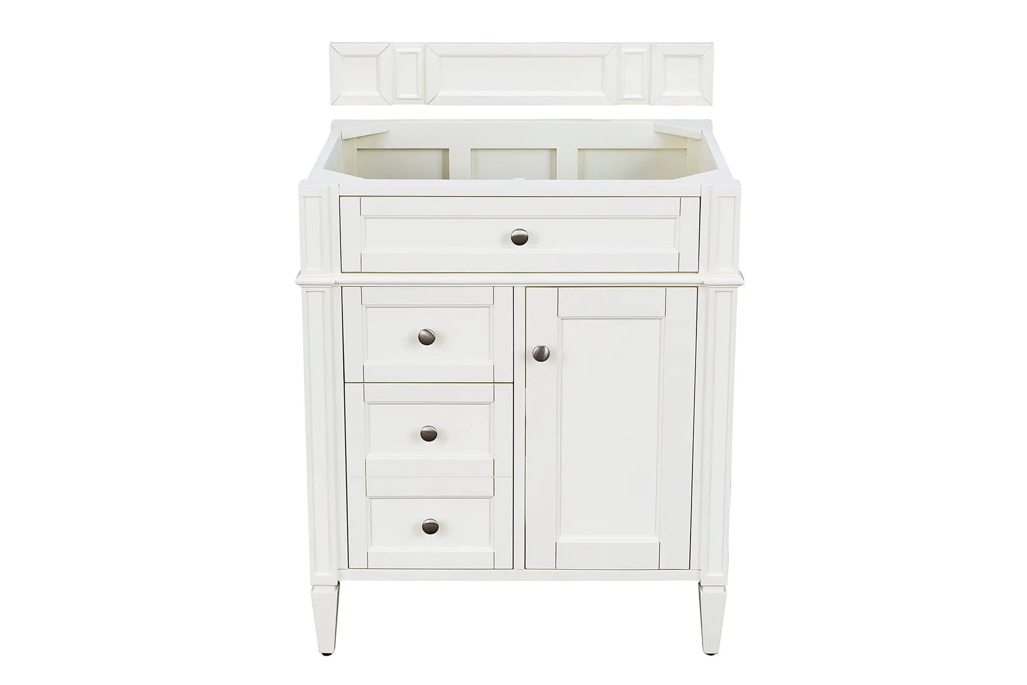 bright white vanity