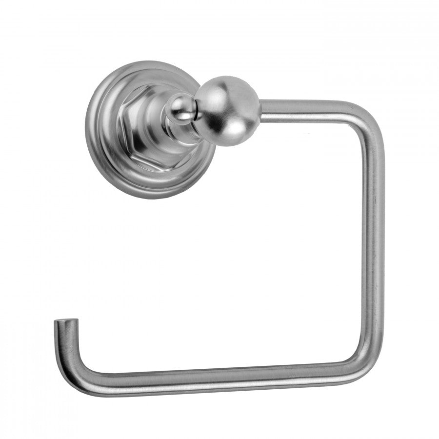 polished chrome toilet paper holder