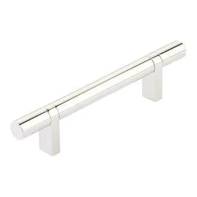 Emtek Select 4" CC Rectangular Bar Stem Bar Cabinet Pull by Emtek