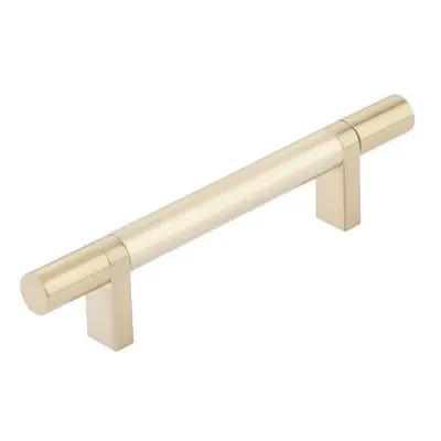 Emtek Select 4" CC Rectangular Bar Stem Bar Cabinet Pull by Emtek