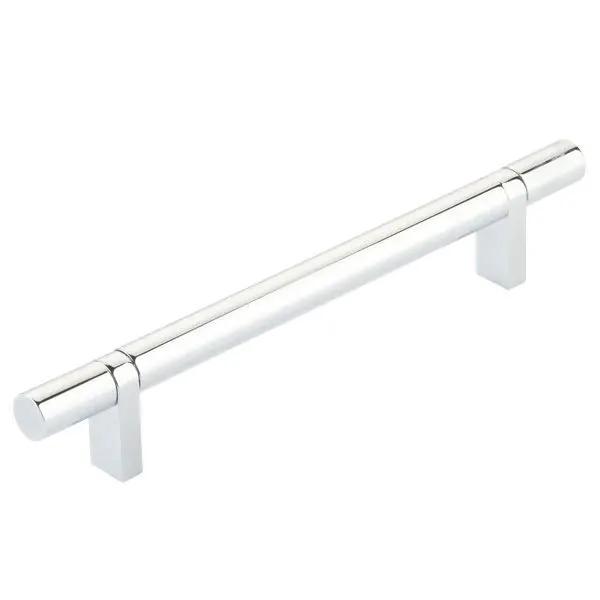 polished chrome cabinet pull