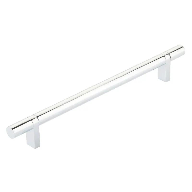 polished chrome cabinet pull