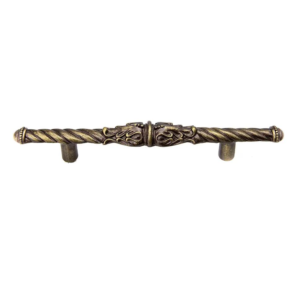 antique brass cabinet pull