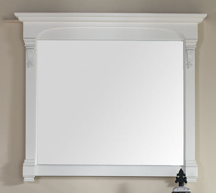 bright white linen cabinet